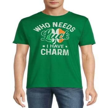Saint Patrick’s Day Men’s Who Needs Clover T-Shirt