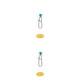 thumbnail image 4 of Aparejos de Pesca Naiovety Paquete de 12 Conector de Diapositivas de Plomo Verde 2Conjunto, 4 of 6