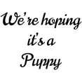 thumbnail image 3 of CafePress - We’Re Hoping It’S A Puppy Maternity T Shirt - Cotton Maternity T-shirt, Cute & Funny Pregnancy Tee, 3 of 4