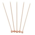 thumbnail image 4 of 5pcs Barra de acero inoxidable Selecciones de bebidas Accesorios de cóctel Bead-Multicolor Bead-Rose Gold Sunnimix Selecciones de cóctel de acero inoxidable, 4 of 8