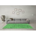 thumbnail image 3 of Ahgly Company Indoor Rectangle Oriental Emerald Green Industrial Area Rugs, 4' x 6', 3 of 4