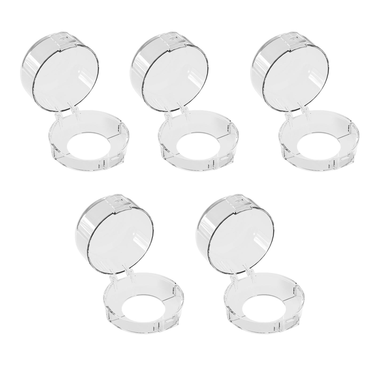 5 Pcs Gas Stove Knob Safety Covers Protective Caps Oven Locks No Tool Installation for Protecting Kids and Pets