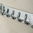 thumbnail image 4 of Harpily Multifunctional Bathroom Wall Hooks Suction Cup Hooks Wall Mounted Towel Hooks Bathroom Towel Holder Shower Hooks for Towels Bathroom Hooks Coat Hooks Towel Racks for Bathroom Silver, 4 of 9