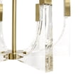 thumbnail image 4 of Pasargad Home 6-Light Omeara Candle Style Chandelier Light, White & Gold, 4 of 5