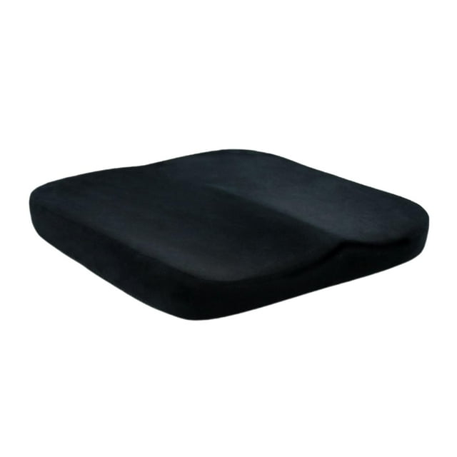 Cojín para asiento Zulema espuma viscoelástica antideslizante negro