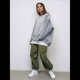 thumbnail image 5 of Sudaderas de Mujer con Cuello Redondo, Forro , Suéteres Oversize, Otoño 2025, Blusas Bonitas, Ropa Preppy Estilo-o XL, 5 of 8
