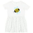 thumbnail image 3 of Inktastic Bumble Bee Girls Toddler Dress, 3 of 5