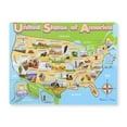 thumbnail image 3 of Melissa & Doug USA Map Wooden Jigsaw Puzzle (45 pcs), 3 of 4