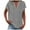 Grey, variant on Womens Tops Women's Summer Tank Loose Fit Pleated V Neck Sleeveless Top Curved Hem Flowy Womens Small Shirts Flannel Lined Shirts for Women Christmas Tropical Shirt Tops Long Sleeve T Shirt Wo Red 3XL