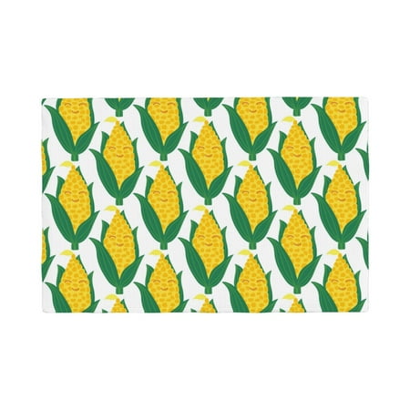 

Placemats Set of 4 / 6 Corn Cob Placemats for Dining Table Indoor/Outdoors Heat Resistant Washable Placemats 18 x 12