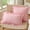 Pink a, variant on Pack of 2, Yellow Gingham Throw Pillow Covers 12x20 Inch Farmhouse Boho Cotton Ruffled Plaid Pillow Covers Home Decor for Sofa Living Room Couch Bed