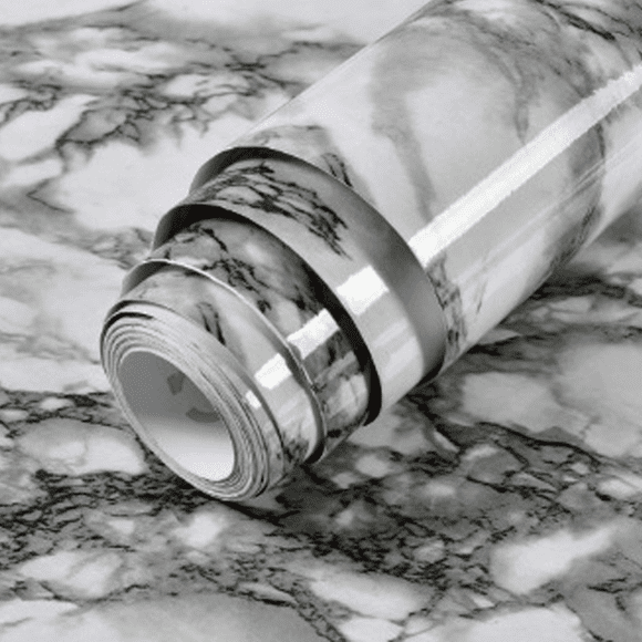 15.7''x118'' Marble Contact Paper Peel and Stick Countertops for Kitchen Countertop Contact Paper Waterproof