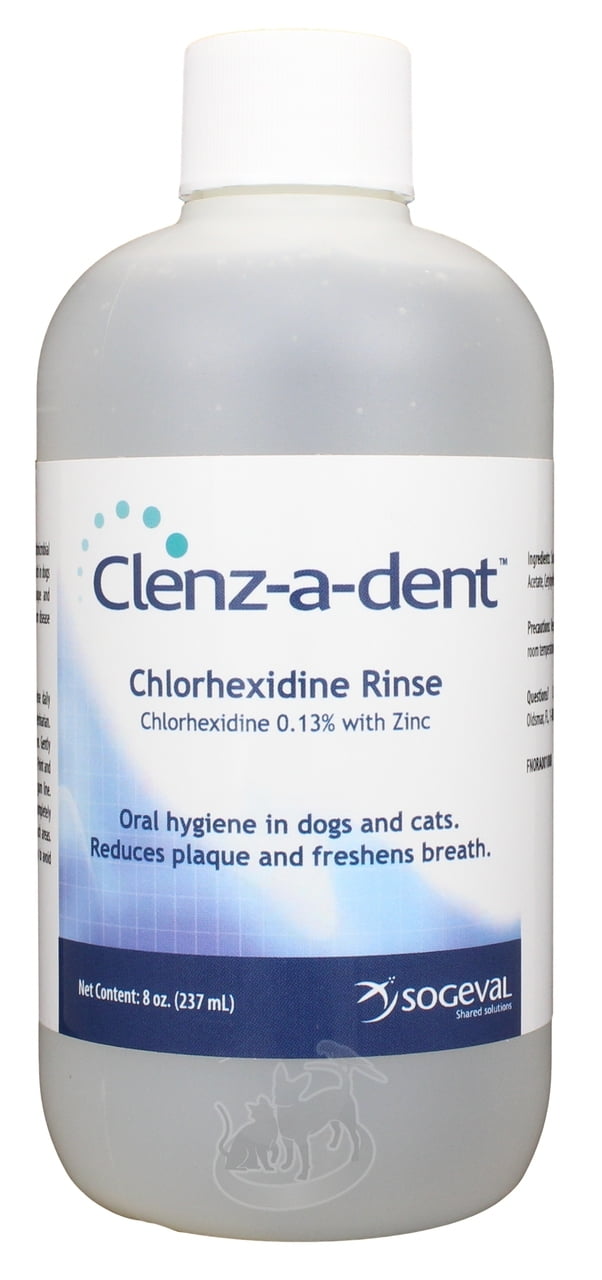 Clenzadent Chlorhexidine Rinse (8 oz)