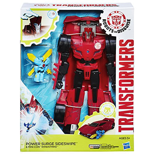 afwijzing Wetenschap Natuur Transformers Robots in Disguise Power Hero Sideswipe Action Figure -  Walmart.com