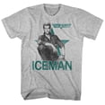 thumbnail image 1 of Top Gun Iceman Gray Heather Adult T-Shirt, 1 of 2