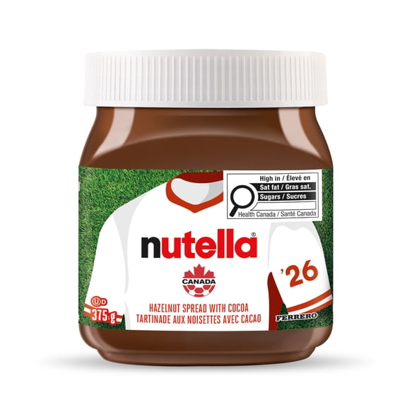 NUTELLA Hazelnut Spread with Cocoa for Breakfast, 375 g