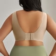 thumbnail image 4 of Plebaso Women's Wireless T Shirt Bras Seamless Full Coverage Bralettes Ladies Wide Strap Everyday Bras, 4 of 7