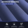 thumbnail image 4 of TOBTOS 6" Extra-Thick Camping Sleeping Pad with Pillow, Inflatable Air Mattress for Backpacking, Hiking, Tent (Blue), 4 of 8