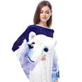 thumbnail image 4 of Starry Polar Bear Chic Chiffon Silk Scarf for Women - Lightweight and Breathable - Elegant 180x73cm Wrap for Any Occasion, 4 of 6