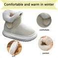 thumbnail image 2 of Women's Winter Warm Snow Boots, Waterproof Mid Calf Boots Outdoor Anti-slip Height Increase Shoes Warm Comfortable Winter Shoes, 2 of 6