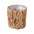 thumbnail image 1 of Huanglei Pot de Rangement Tissé en Jacinthe d'Eau Balcon Fait Main Fleur, 1 of 7