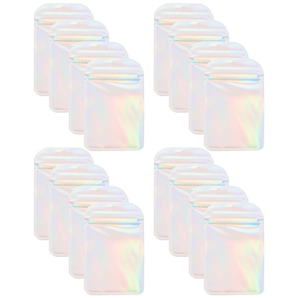 Bolsa de joyería de sellado transparente de 50 piezas bolsas de joyería visible bolsas de anillos pequeños