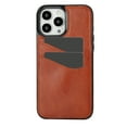 thumbnail image 2 of Allytech Wallet Case for iPhone 12 Pro Max - 2 Card Holder - Military Grade Drop Protection - Ultra Slim & Protective - Premium PU Leather Shockproof Phone Case for Women & Men - Brown, 2 of 7