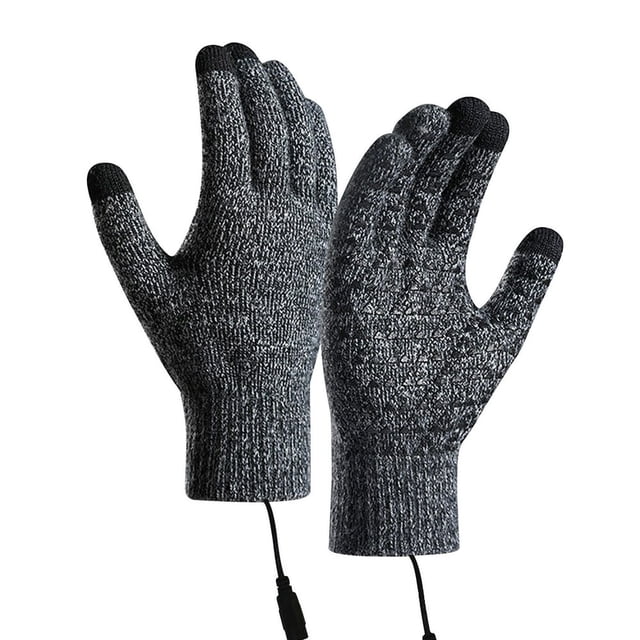 SUTENGDA Gants Chauffants Gants Chauffants pour Hommes Gants Chauffants USB Gants Chauffants USB Gants Chauffants Électriques Gants Chauffants d'Hiver