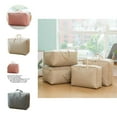 thumbnail image 1 of Clothes Storage Punch High Capacity Double Zipper Cotton And Linen Dust Proof Clothes Storage Rack Household Products, 1 of 8