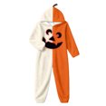 thumbnail image 5 of DHFJKG Halloween Pumpkin Onesie Pajamas For Women Fluffy Sleepwear Spooky Season Loungewear, 5 of 5