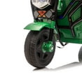 thumbnail image 6 of iRerts 12V Ride on Toys, Electric 3 Wheel Ride on Cargo Trucks with LED Lights, Music, Large Storage Space, Powered Ride on Cars Electric Trike for Kids Toddlers Ages 3-6, Green, 6 of 10