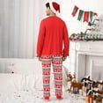 thumbnail image 3 of Yesfashion Christmas Pajamas for Men Christmas Pjs Matching Sets for Adults Holiday Xmas Sleepwear Set, 3 of 5