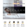 thumbnail image 5 of Purple Ombre Stripe Blackout Curtains, Light Blocking Print Window Curtains, Abstract Summer Beach Coastal Thermal Insulated Window Drapes for Living Room Kitchen Cafe 2 Panels, 84"W x 63"L, 5 of 9