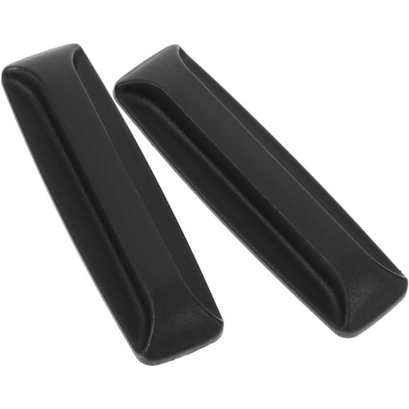 MLINS 2pcs Plastic Adhesive Handles Self Stick Instant Cabinet Knobs Stick on Cabinet Handles Drawer Push Pull Helper Sliding Door Handles