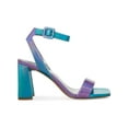 thumbnail image 2 of Madden Girl Womens Winnii Iridescent Ankle Strap Dress Sandals, 2 of 3