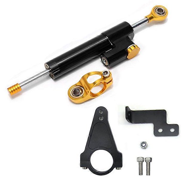 For Kawasaki For Honda For Yamaha For BMW CNC Alloy Motorcycle Universal Shock Absorber Steering Stabilizer Safety Control