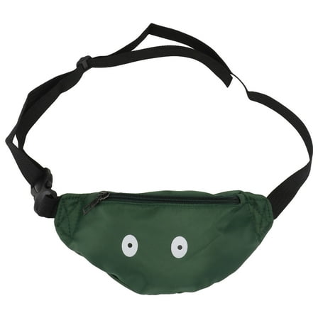 MLINS Kids Waist Bag Fun Small Eyes Fanny Pack Stylish Leisure Belt Hip Bag Green