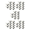 thumbnail image 1 of relayinert Rail de Rideau Robuste 10 Pcs Rail Coulissant Robuste Crochet de Transport Roulant Support de Plafond Solide et Durable Blanc Noir Style 5 5Ensemble, 1 of 6