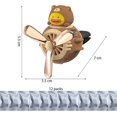 thumbnail image 6 of Pilot Car Air Fresheners - Bear Duck Airplane Cars Diffuser Rotating Propeller, Air Outlet Vent Fresheners, Cute Air Freshener with 2 Packs Replacement Tablets Creative Car Perfume, 6 of 12