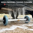 thumbnail image 3 of Undercarriage Cleaner Undercarriage Pressure Washer Cleaner Under Car Wash Water Broom Attachment with Extension Wand Automotive Undercarriage Washer Cleaner for Car Truck SUV Trailer, 3 of 11