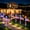 8Pack Affordable, variant on Solar American Flags Pole Pathway Lights,Solar Patriotic Lights, Outdoor Garden Waterproof LED Lights with 8 Lighting Modes for 250th Anniversary, 4th of July Decorations,1Pcs