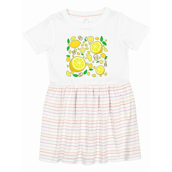 Inktastic Lots of Lemons Citrus Fun Girls Toddler Dress