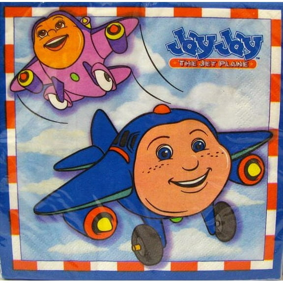 Jay Jay The Jet Plane Small Napkins (16ct)