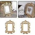 thumbnail image 4 of Jinsinto Royal Gold Small Picture Frame Baroque Style Poster Frame Mini Photo Frame For Picture Photo (gold 1pc), 4 of 4
