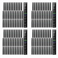 thumbnail image 1 of 144 Pieces Digital Temperature Sticker Adhesive Thermometer Strip Fermenter Adhesive Crystal Strip Aquarium Thermometer,144 x Digital Temperature Sticker,Black, 1 of 8