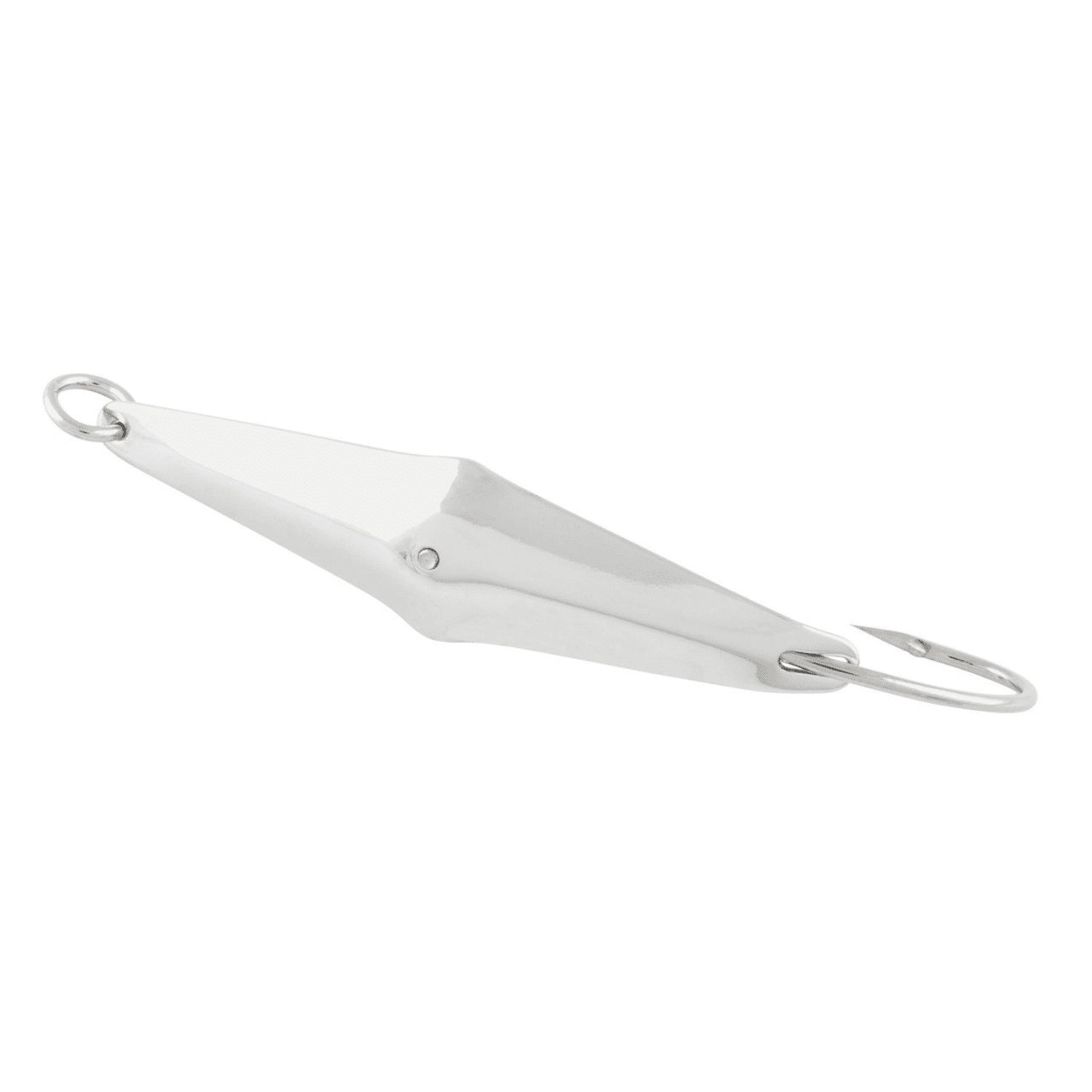 (4 pack) Tsunami Sea Spoon Trolling Fishing Lure 3 in Size 4/0 Silver