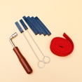 thumbnail image 4 of 8 Pcs Professional Piano Tuning Mute Kit Tuning Hammer Lever Tuner Mute Kit Piano Tuning Tools, 4 of 8