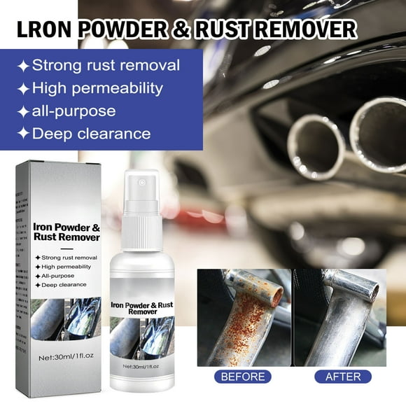 Binmer Cleaning Supplies Iron Powder And Rust Stainless Steel Plating Rust Water Based Paint Rust Inhibitor Multi Purpose Rust Car Paint Car Rust Paint 30ml