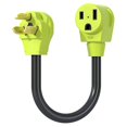 thumbnail image 1 of Adaptador de secadora de 30 amperios a soldador de 50 amperios, nema 10-30p a Nema 6-50r, cable adaptador de soldador de 3 clavijas, 10 AWG (, 1 of 5