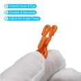 thumbnail image 4 of Ganchos y Ojos de costura Unique Bargains 12uds Poliéster Cubierto naranja 23mm, 4 of 6